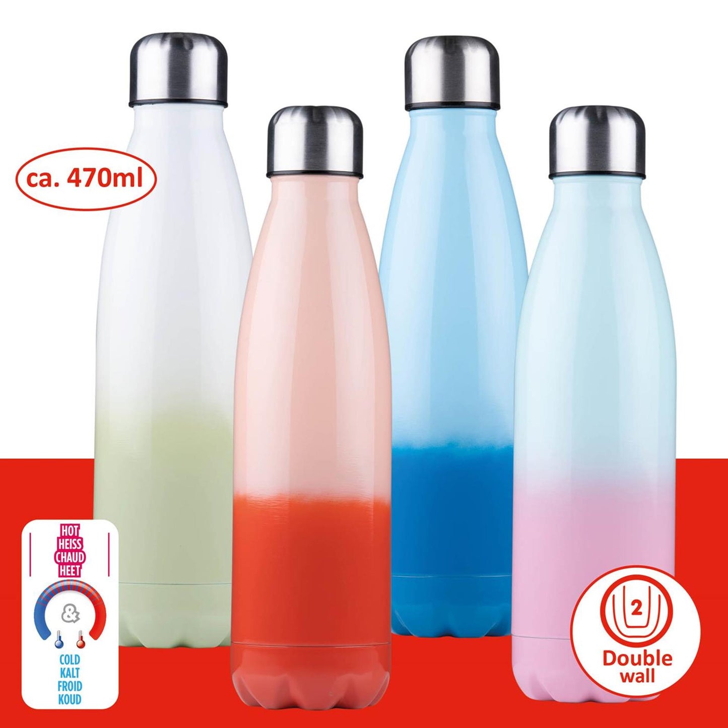 Alpina Isolierflasche Duo Color 470ml