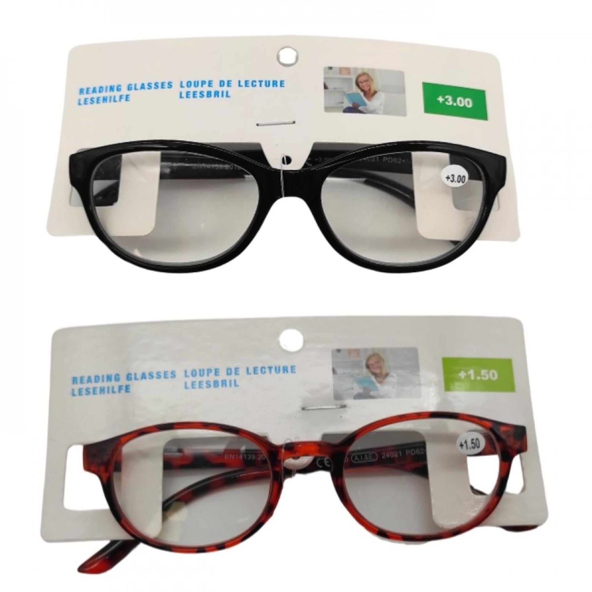 Lesebrille +1,00 bis +3,00