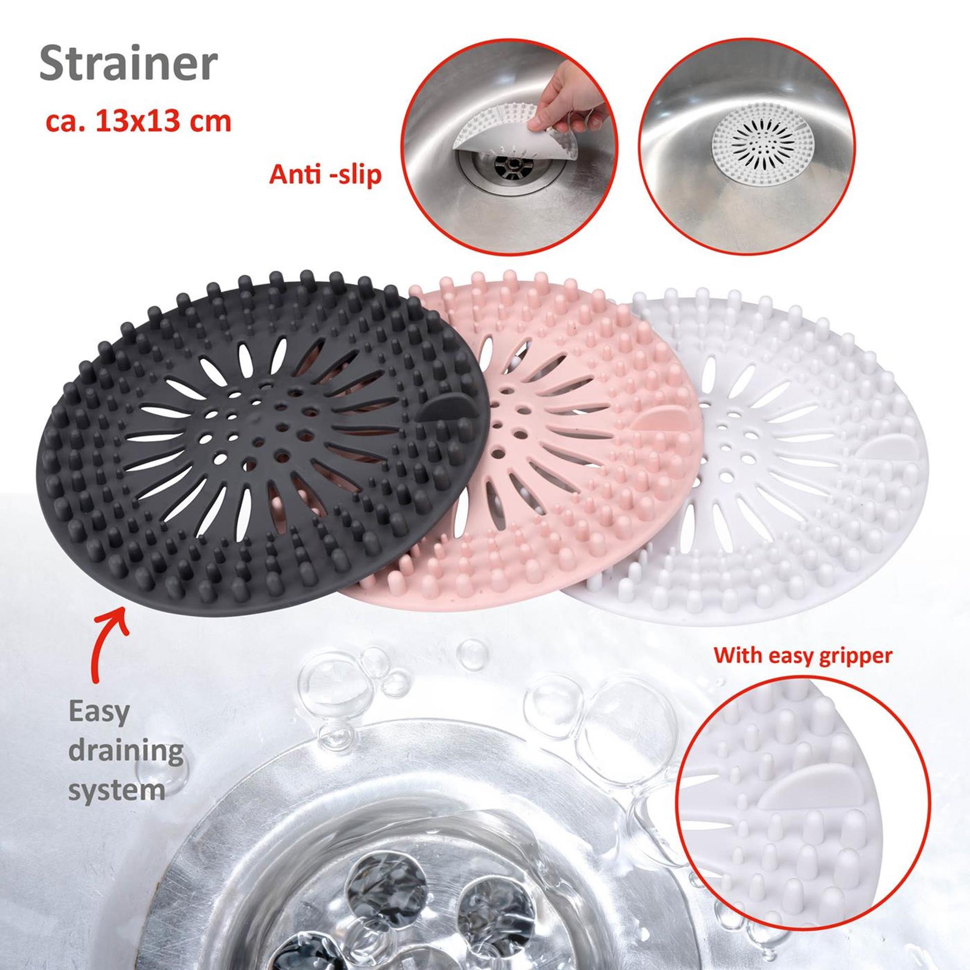 Alpina Abflusssieb rutschfest ø13cm