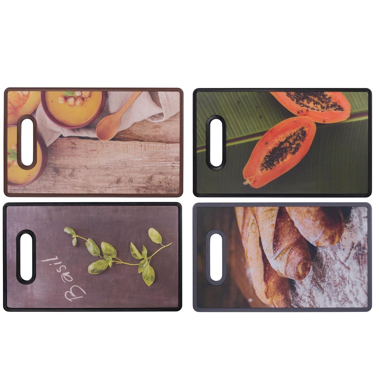 Alpina Schneidebrett mit Aufdruck 23x37x1,2cm