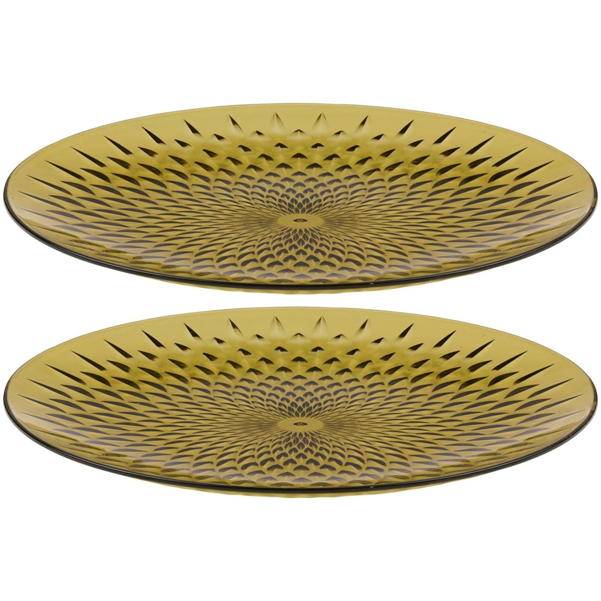 Alpina Tellerset 2-teilig ø25cm Kunststoff