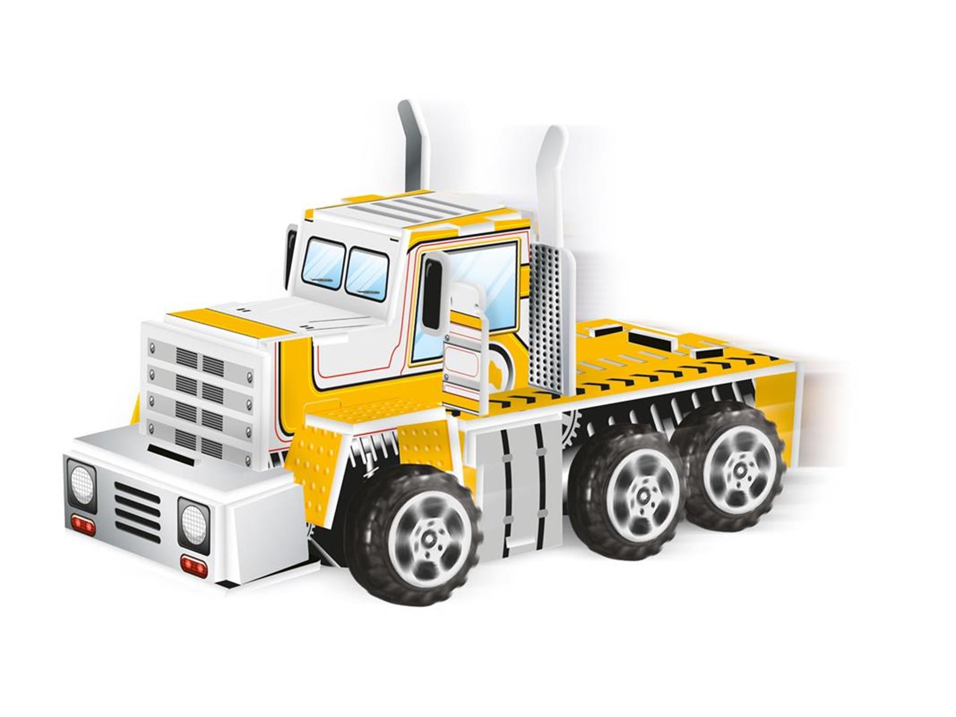 Eddy Toys 3D-Puzzle-LKW 11x5,8x6,5cm