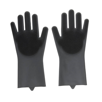 Dirt Devil Reinigungshandschuhe Silikon grau