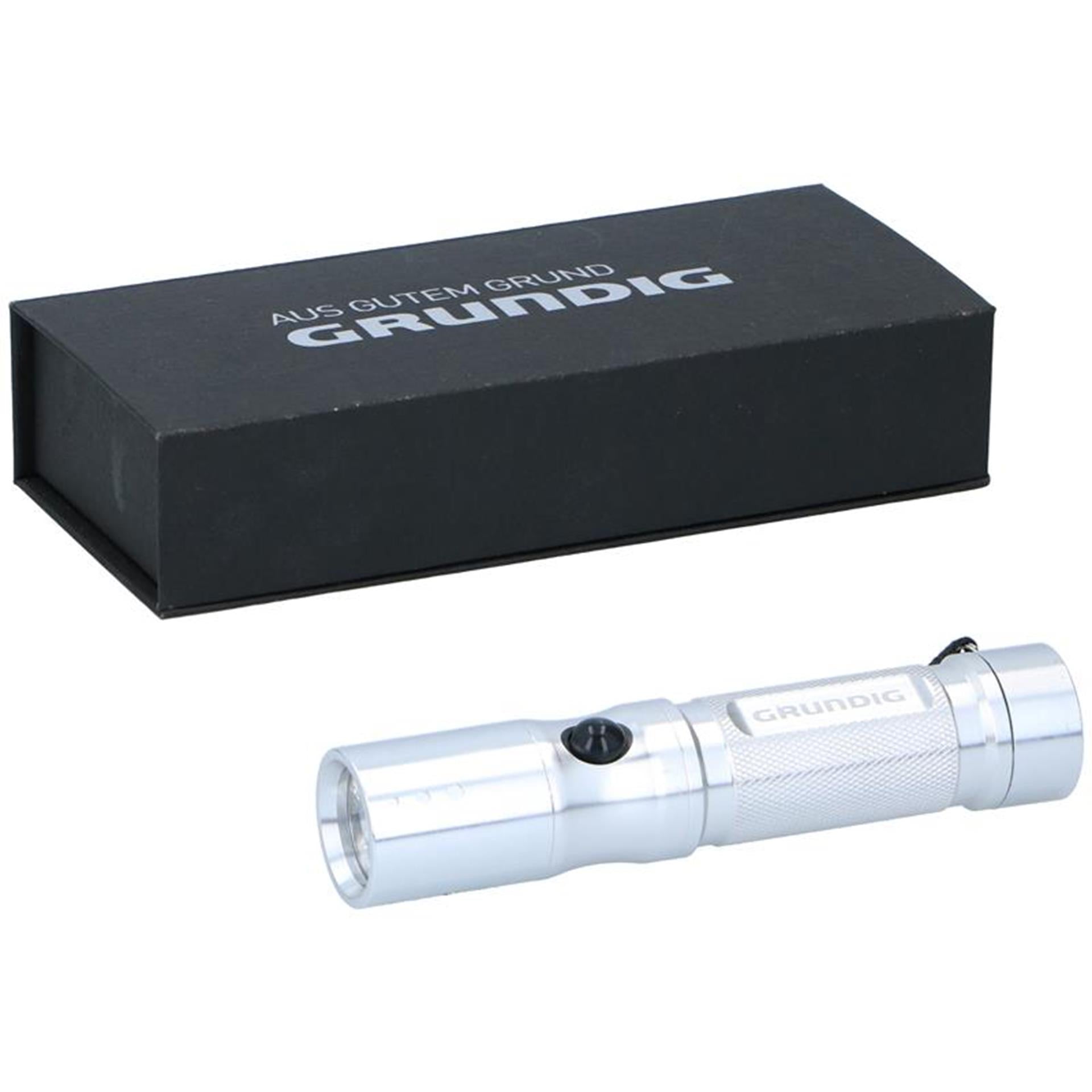 Grundig Taschenlampe 9LED in Luxusbox
