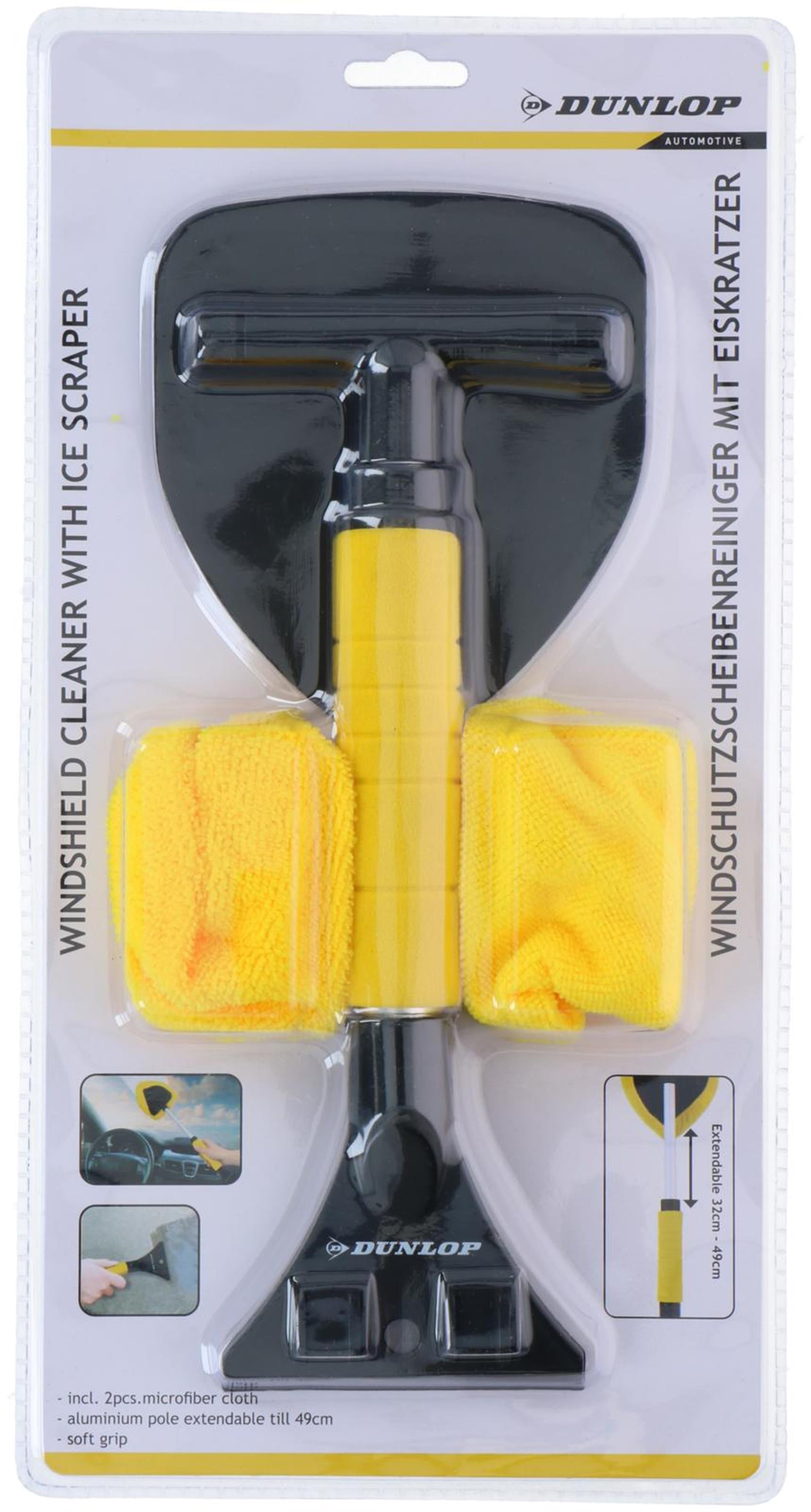 Dunlop Eiskratzer mit Scheibenwischer 38cm