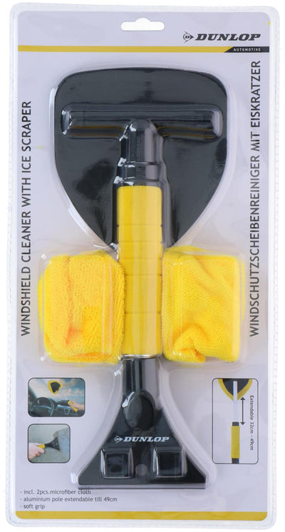 Dunlop Eiskratzer mit Scheibenwischer 38cm