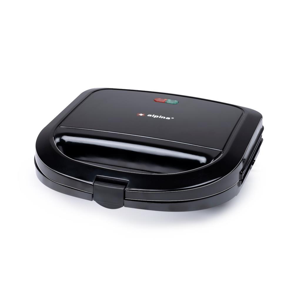 Alpina Kontakt Grill 750W Schwarz
