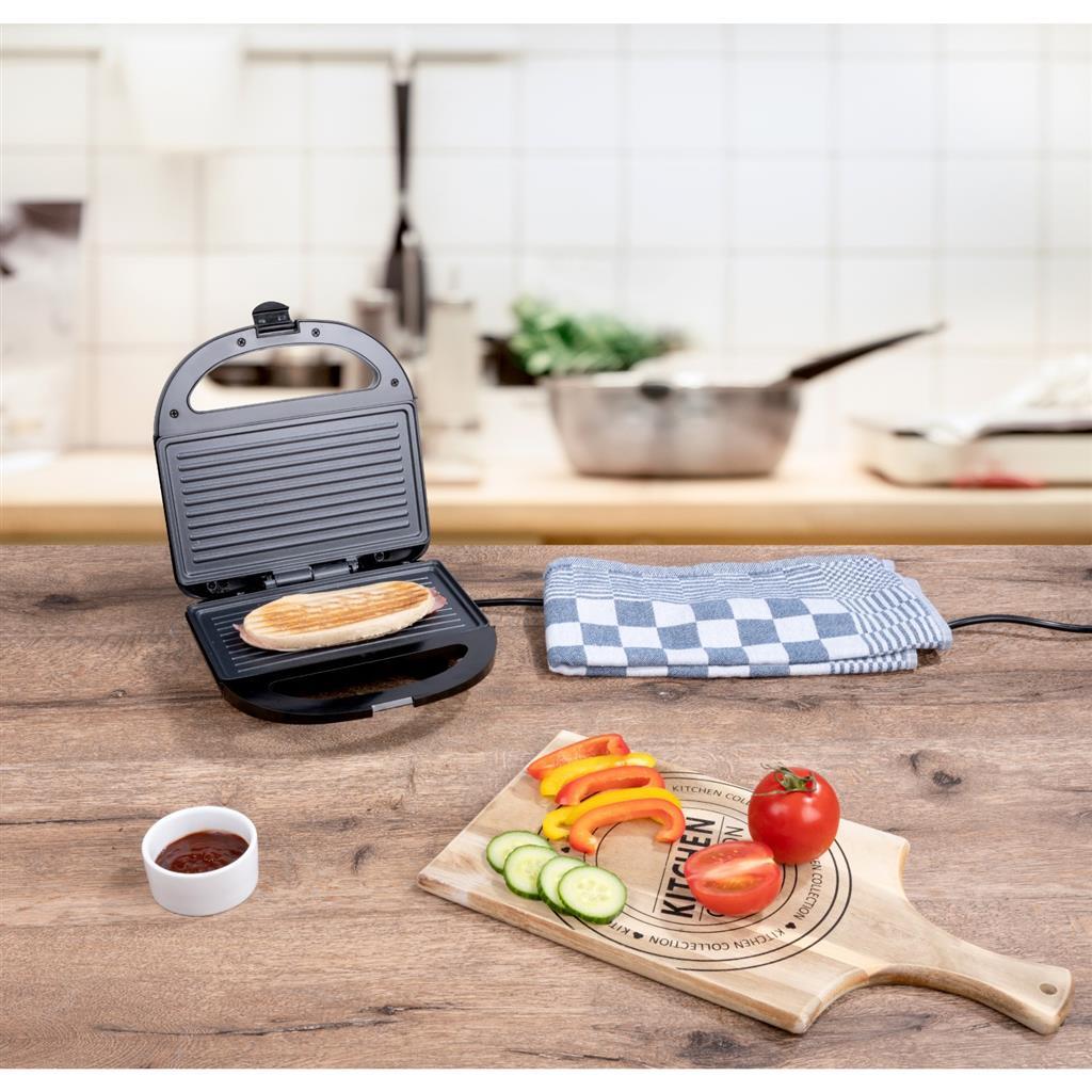 Alpina Kontakt Grill 750W Schwarz