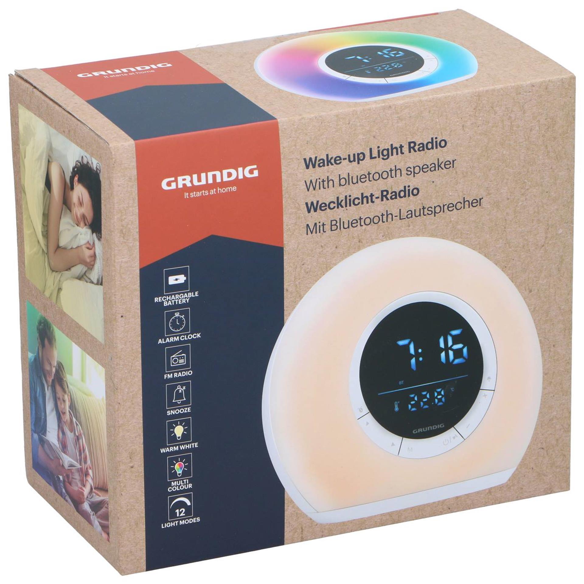 Grundig Wecklicht mit Bluetooth-Lautsprecher