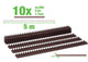 Kinzo Zaunspitzen 50 cm, Set mit 10 Stück