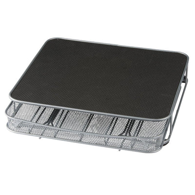 Andere Marken Kaffeemaschine Standard mit Kapselhalter 32x29x6 cm Metall Black Silber