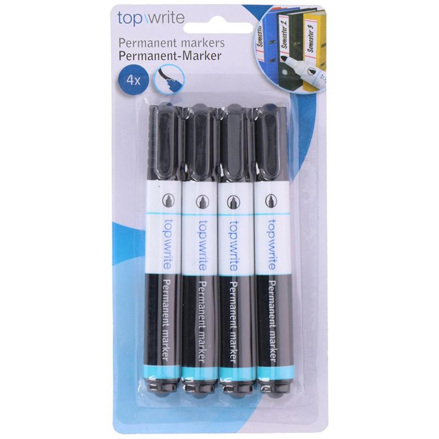 Top Write Permanentmarker schwarz