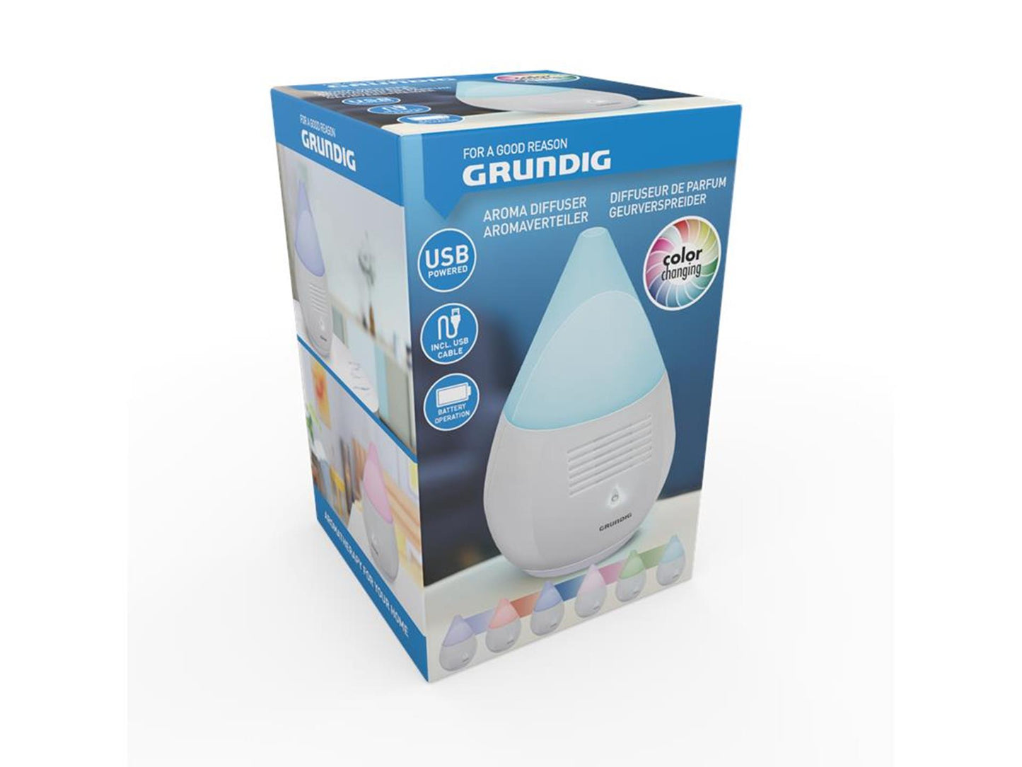 Grundig Aroma-Diffusor mit Farbwechsel