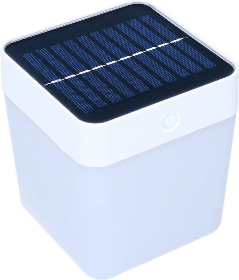 Grundig Grundig Lampe Gartenbeleuchtung auf Solarergie weiß orange blau grünes Licht bis zu 8 Stunden Licht