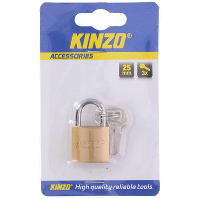 Kinzo -Vorhängeschloss 25 mm