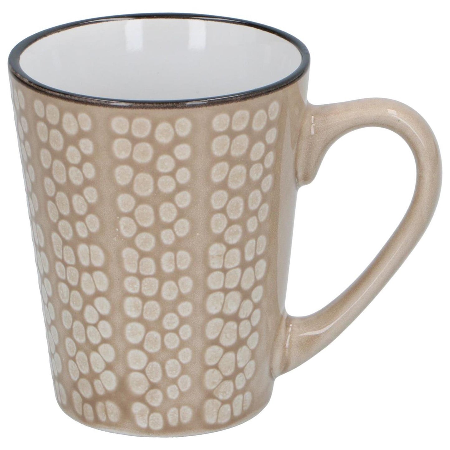 Becher mit reaktiver Glasur, 350 ml, ø9,5 x 10,5 cm