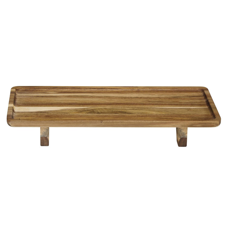 Alpina Servierbrett Akazie 38,3x20,5x5,5cm FSC