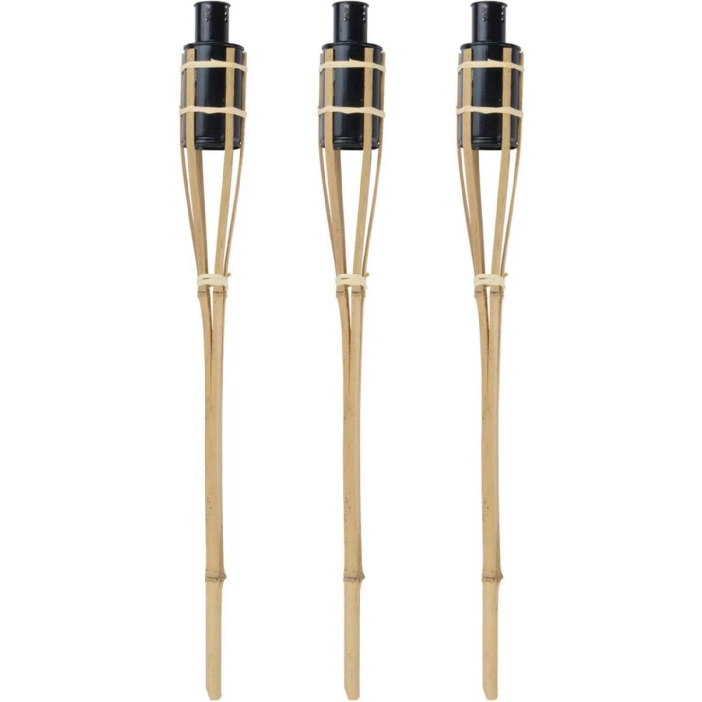 Bambus-Fackel-Set 3-teilig ø6x63cm