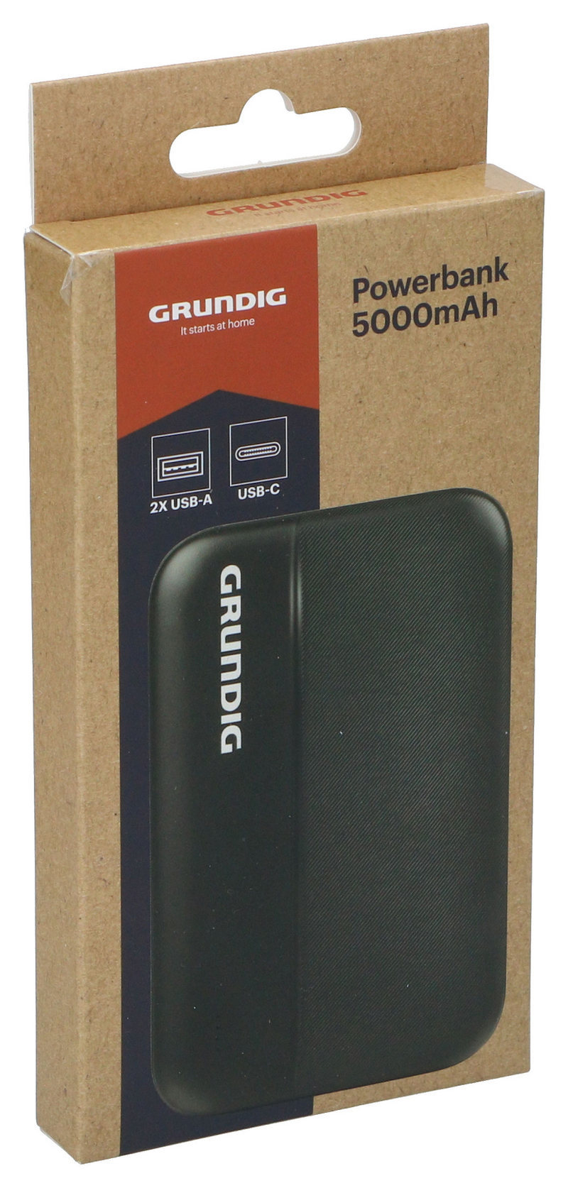 Powerbank 5000mah schwarz