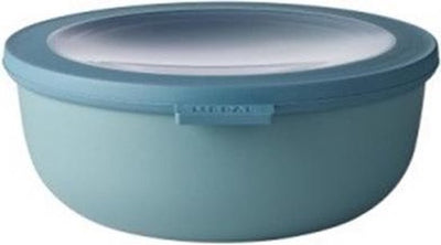 MEPAL Multikom Cirqula Reinigungsbox 2250 ml rund um nordisches Grün