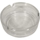 Verschiedenes Aschenbecherglas um 11 cm