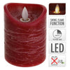 C.T. LED Candle Dance Flame Red + Timer