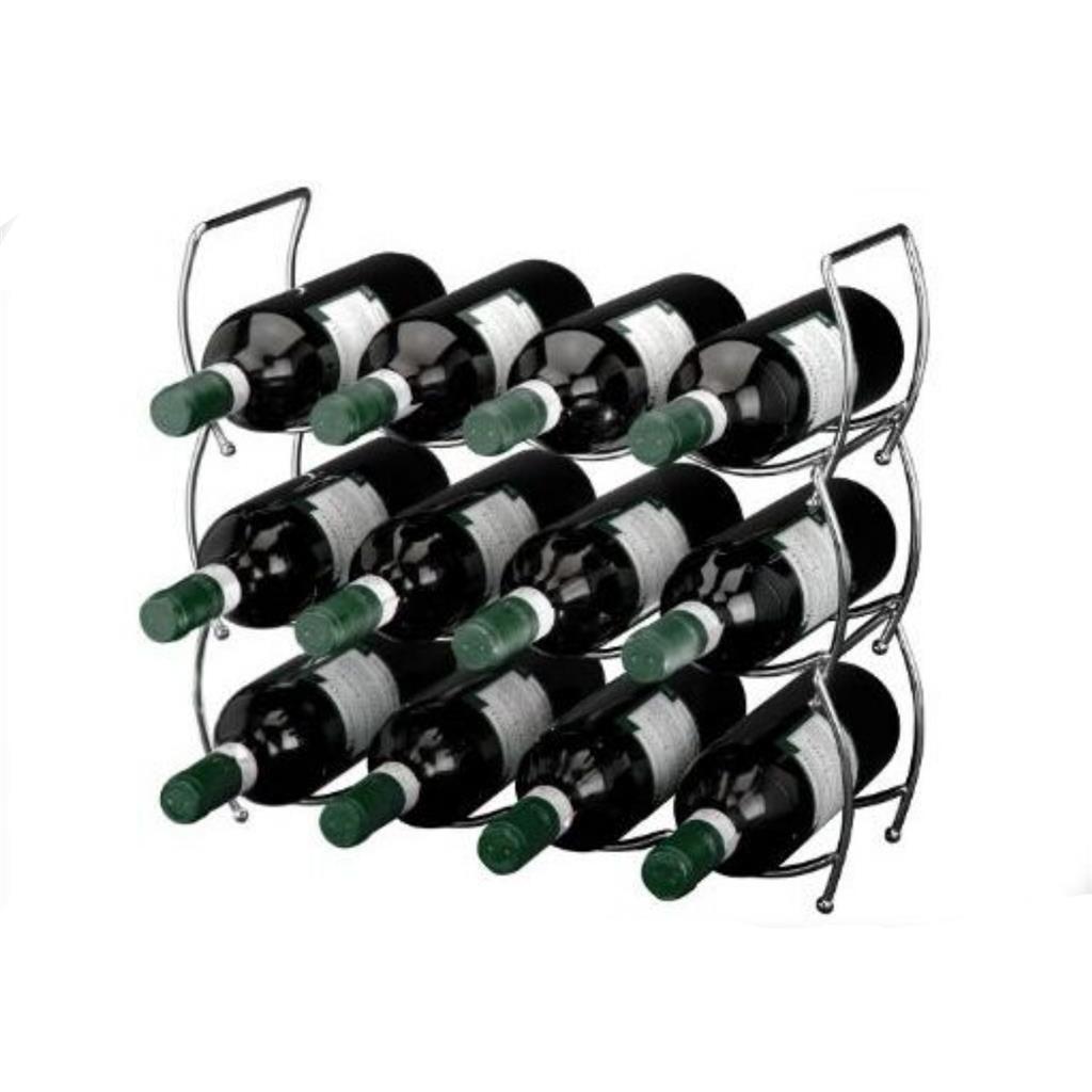 Ausgezeichnete Hauswaren Hauswaren Weinregal Stapelbar Chrom