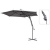 Prograrden Progarden schwimmend Parasol 300 cm Grau