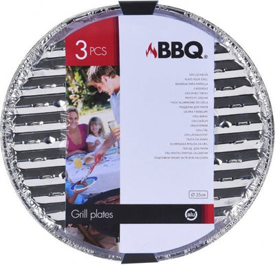 BBQ Barbecue Grill skaliert um 35 cm 3 Teile