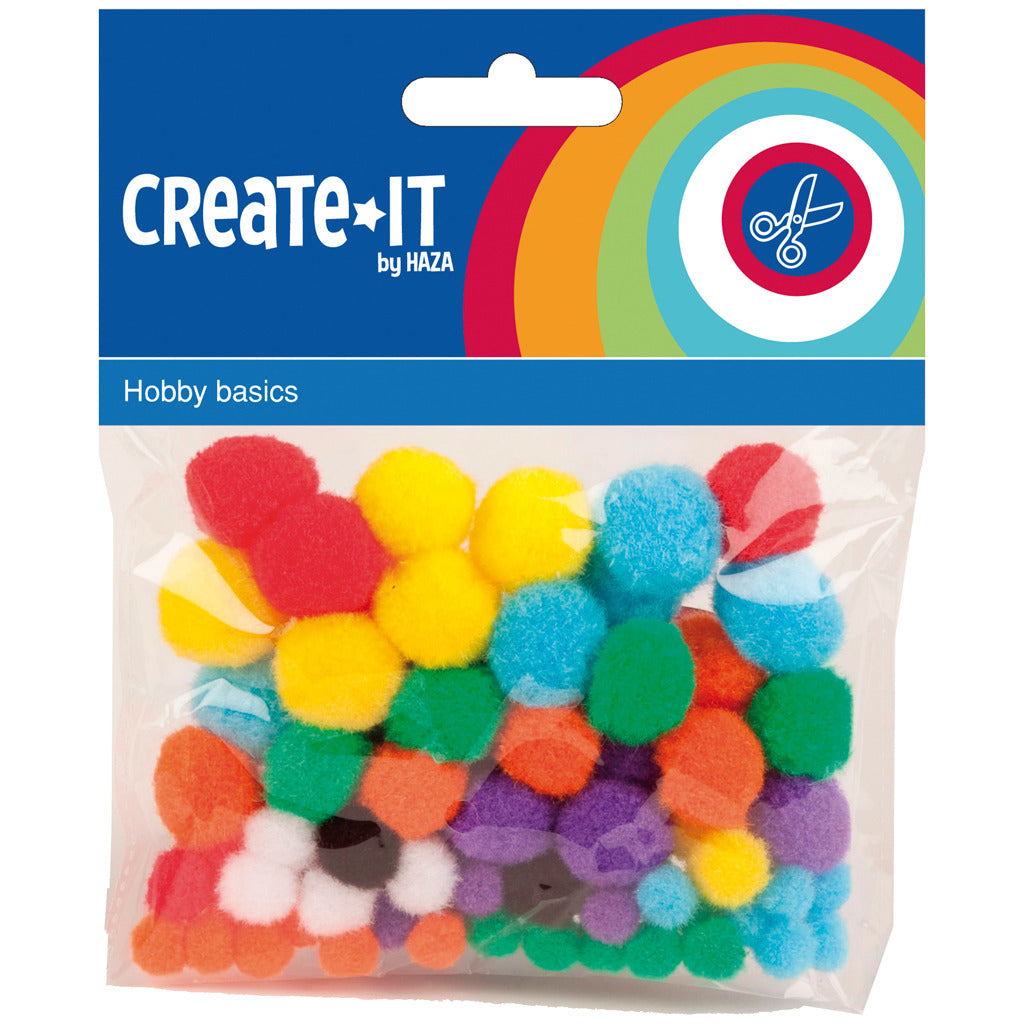 Haza Witbaard Colored Pompoms, 78.