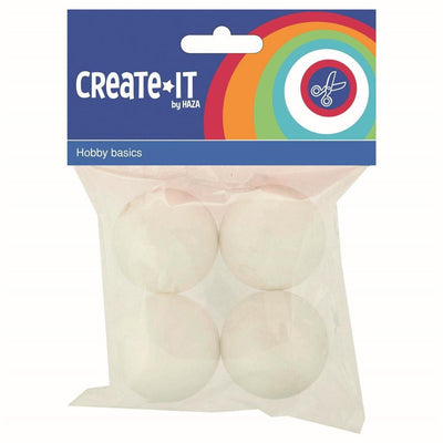 Erstellen Sie es erstellen Sie es Polystyrolbirnen 4,5 cm 4 Teile