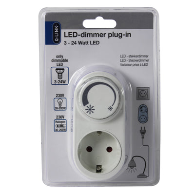 Q-Link Q-Link Universal Socket Carpenter LED 3-24W