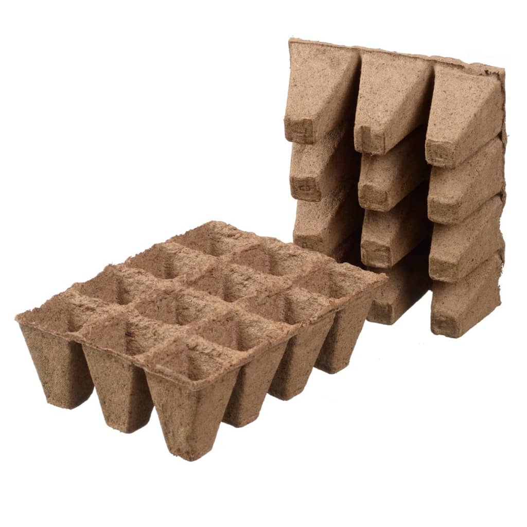 Nature Natur Turf Pots 144 Stücke 4x4x5 cm 6020128