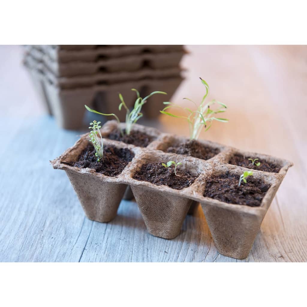 Nature Natur Turf Pots 144 Stücke 4x4x5 cm 6020128