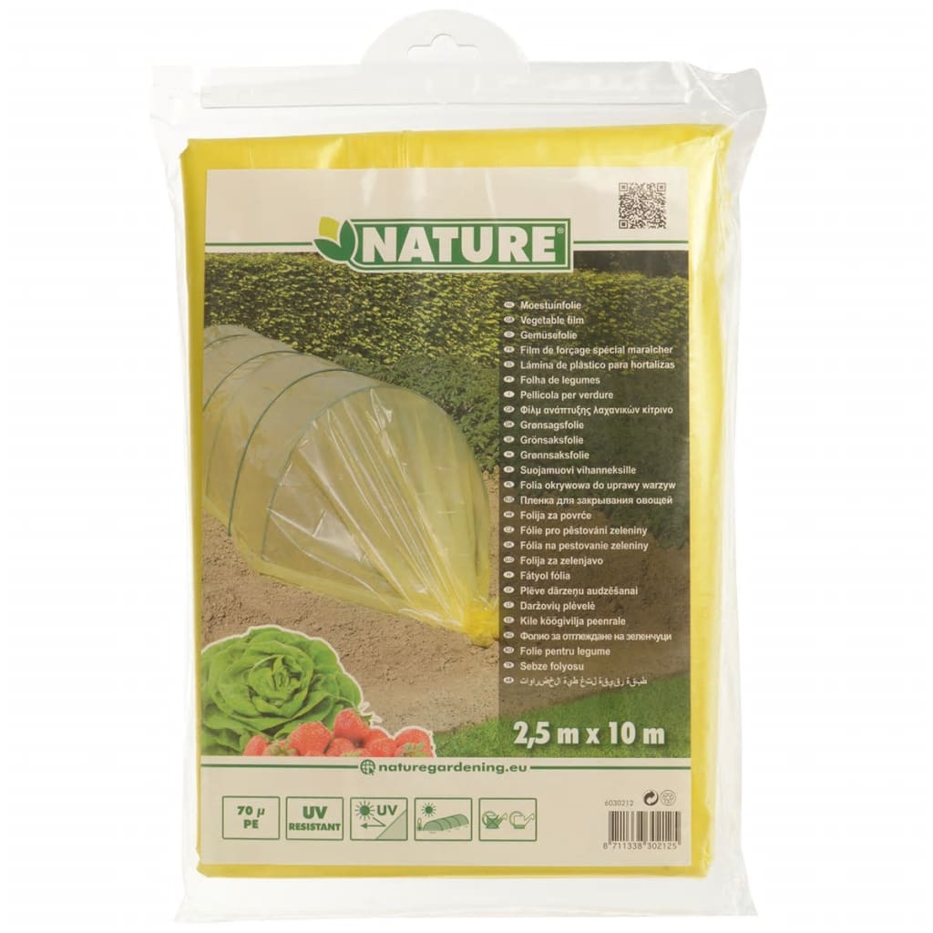 Nature Nature Gemüsegartenfolie 2,5 x 10 m gelb 6030212