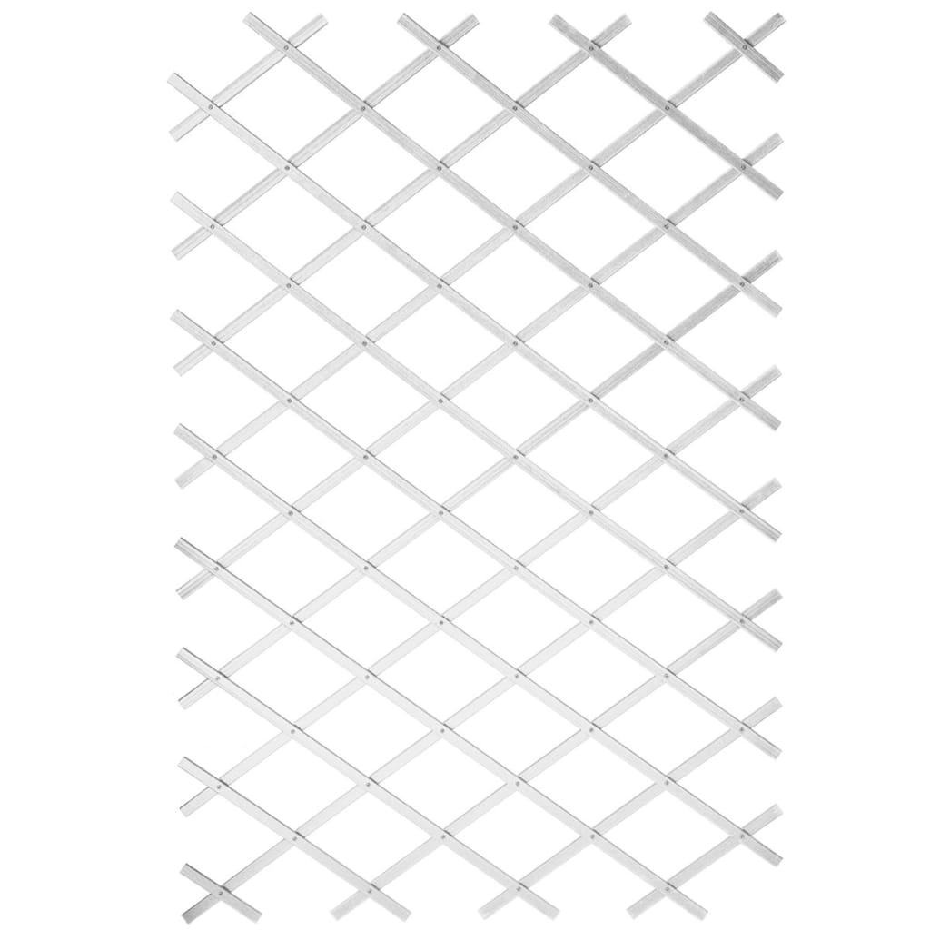 Nature Nature Garden Slat Arbeit 100x200 cm PVC Weiß 6040703
