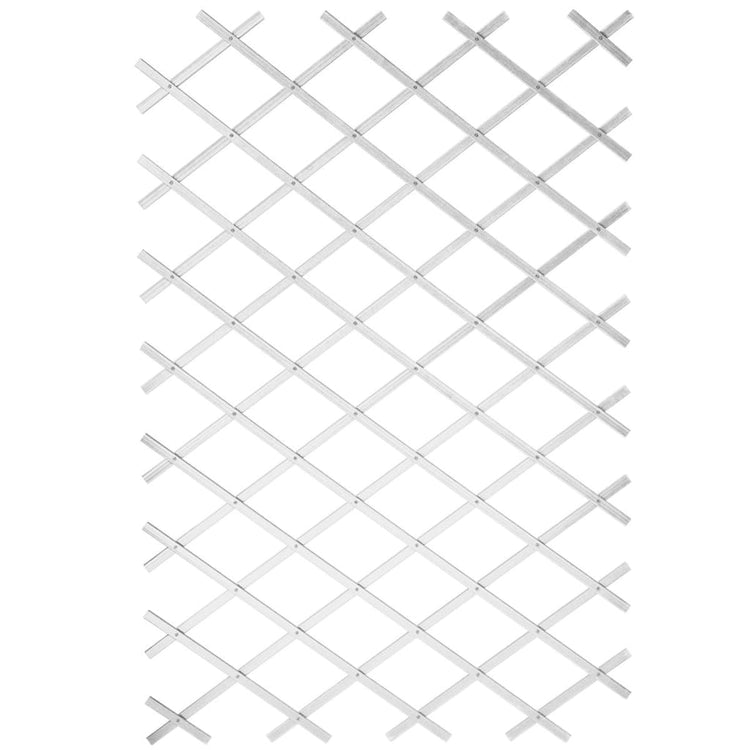 Nature Nature Garden Slat Arbeit 100x200 cm PVC Weiß 6040703