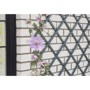 Nature Nature Garden Slat Arbeit 50x150 cm PVC Anthrazit -gelenkt - afbeelding 3