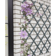 Nature Nature Garden Slat Arbeit 50x150 cm PVC Anthrazit -gelenkt - afbeelding 1