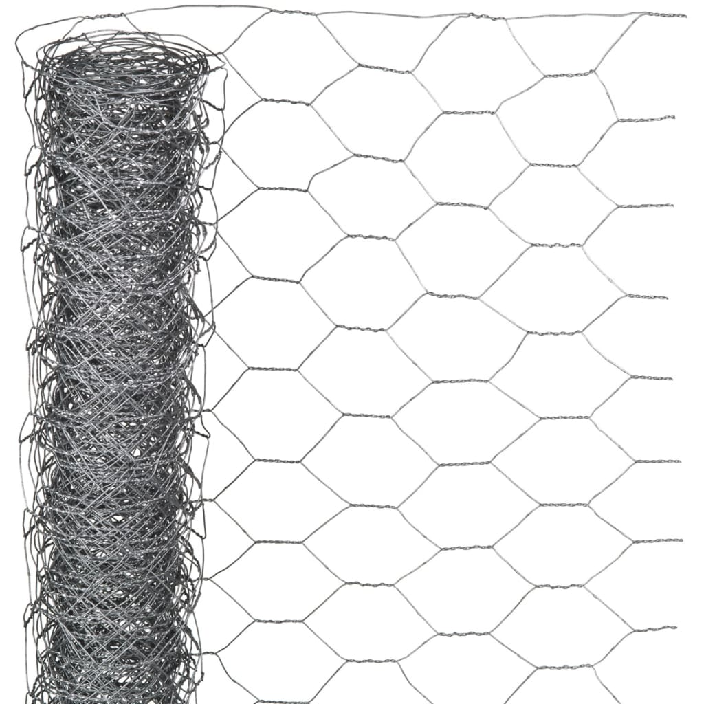 Nature Nature Mesh Hexagonal 0,5 x 10 m 25 mm verzinkter Stahl