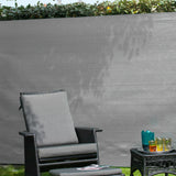 Nature Naturgartenbildschirm 1.2x5 m pe grau - afbeelding 3