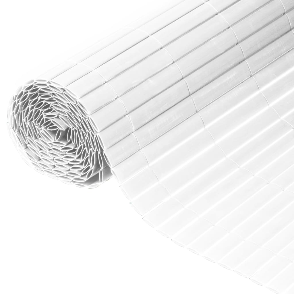 Nature Nature Gartenbildschirm Doppelte 1x3 m Pvc Weiß