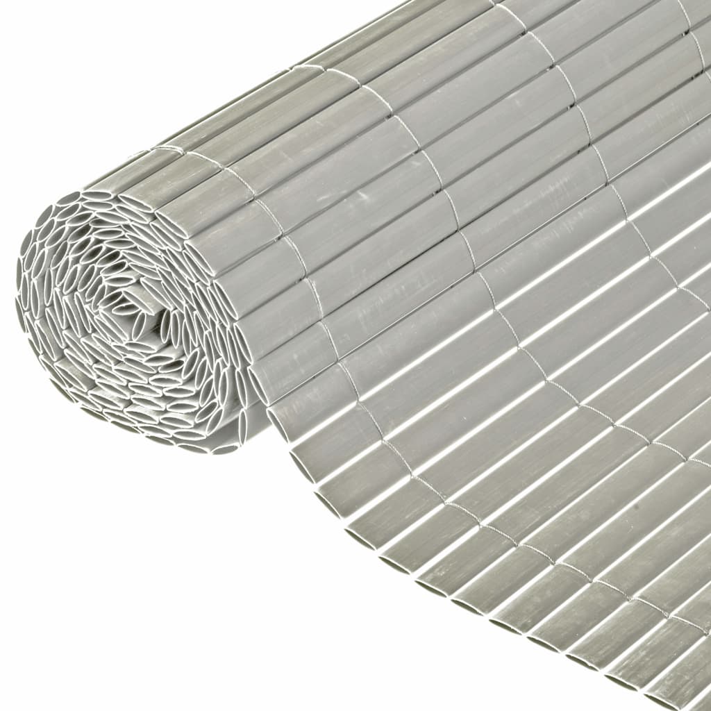 Nature Nature Gartenbildschirm Doppelte 1x3 m Pvc Grau