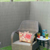 Nature Nature Gartenbildschirm Doppelte 1x3 m Pvc Grau