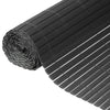 Nature Naturgarten Bildschirm Doppelte 1x3 m PVC Anthrazit