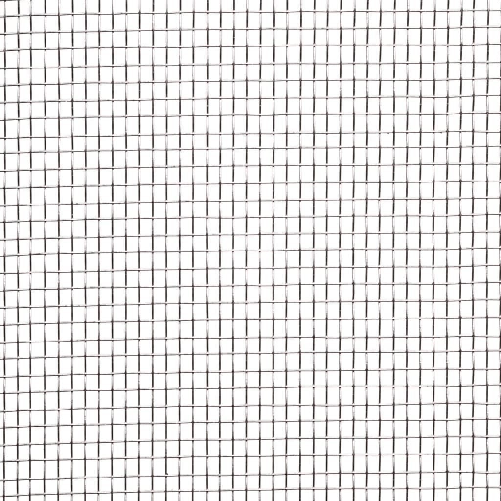 Nature Nature Moskitonetz 1x2 m Aluminumgrau