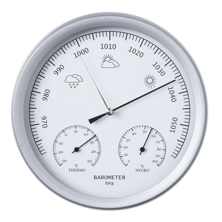 Nature Nature 3-in-1-Barometer mit Thermometer und Hygrometer 20 cm 6080081