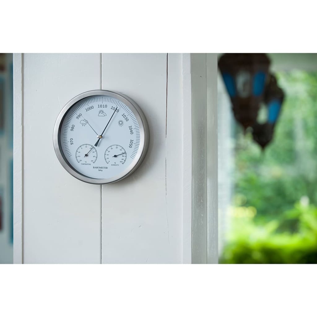 Nature Nature 3-in-1-Barometer mit Thermometer und Hygrometer 20 cm 6080081