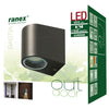 RANEX RANEX RA-5000332 LED Außenwandlampe aus Edelstahl