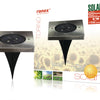 SmartWares Ground Spot Torino LED 12 x 13,2 cm Edelstahl IP44 Silber